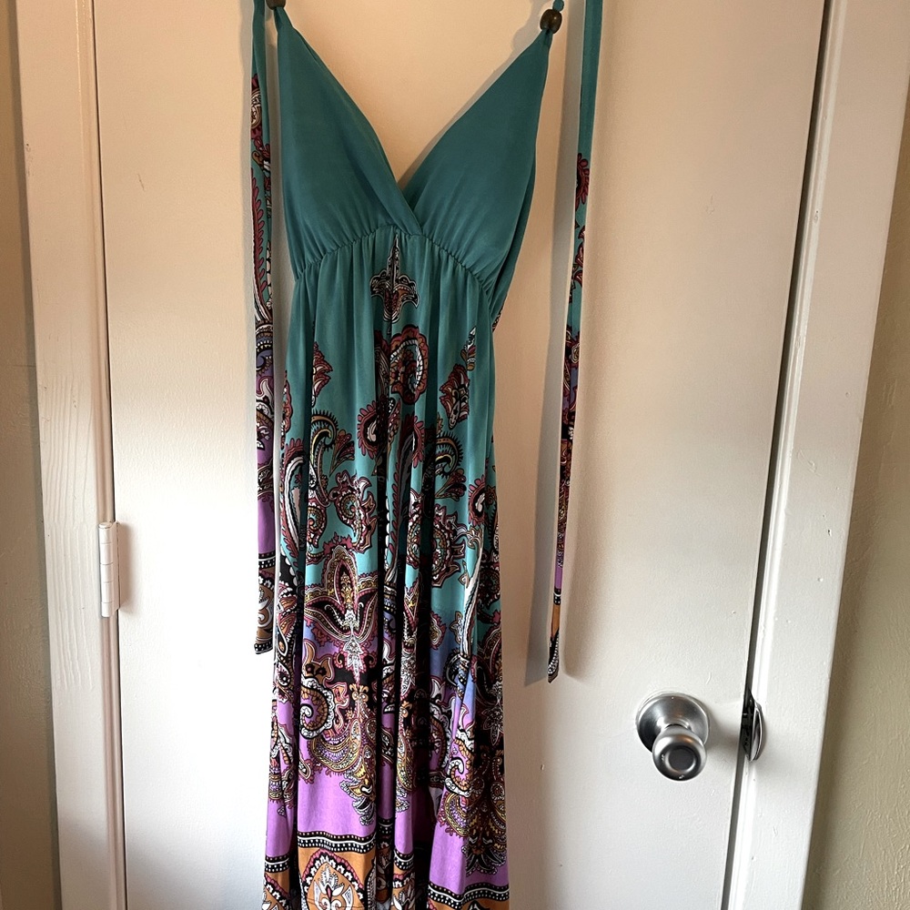 Christina Love multi color dress size S